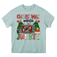 Arona Christmas movie junkie Heavy Core Tee - MaliasSmallBusiness