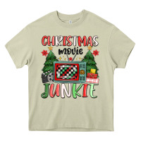 Mossy Christmas movie junkie Heavy Core Tee - MaliasSmallBusiness