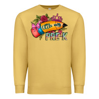Antique Gold little miss prek Premium Sweatshirt - CowhideDigitalArt