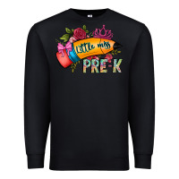 Black little miss prek Premium Sweatshirt - CowhideDigitalArt