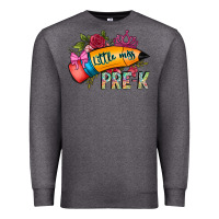 Charcoal Heather little miss prek Premium Sweatshirt - CowhideDigitalArt