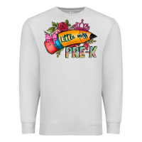 Dove Grey little miss prek Premium Sweatshirt - CowhideDigitalArt