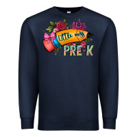 Navy little miss prek Premium Sweatshirt - CowhideDigitalArt