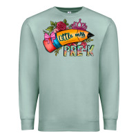 Seafoam little miss prek Premium Sweatshirt - CowhideDigitalArt