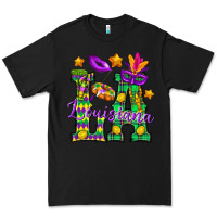 Black Louisiana Premium Tee - BundleAndBundleShop