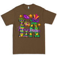 Cacao Louisiana Premium Tee - BundleAndBundleShop