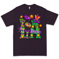 Plum Louisiana Premium Tee - BundleAndBundleShop