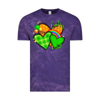 Cloud Purple st patricks day hearts png Vintage Tee - NancyCooperArtShop