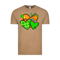 Vintage Coffee st patricks day hearts png Vintage Tee - NancyCooperArtShop