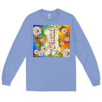 Colony Blue proud with daisies Long Sleeve Tee - TumblerDesignByShophia