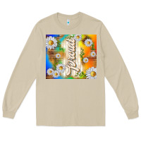 Mushroom proud with daisies Long Sleeve Tee - TumblerDesignByShophia