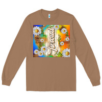 Toasted Coconut proud with daisies Long Sleeve Tee - TumblerDesignByShophia