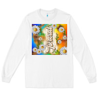 White proud with daisies Long Sleeve Tee - TumblerDesignByShophia
