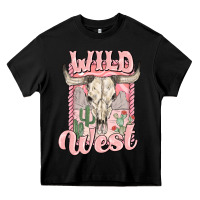 Black wild west Heavy Core Tee - MaliasSmallBusiness