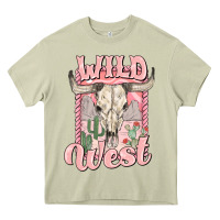 Mossy wild west Heavy Core Tee - MaliasSmallBusiness
