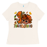 Bone my first thanksgiving with turkey bbs Ladies Tee - BundleAndBundleShop