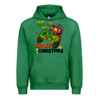 Emerald ho ho ho gamer Christmas Urban Hoodie - BarkalooDesign