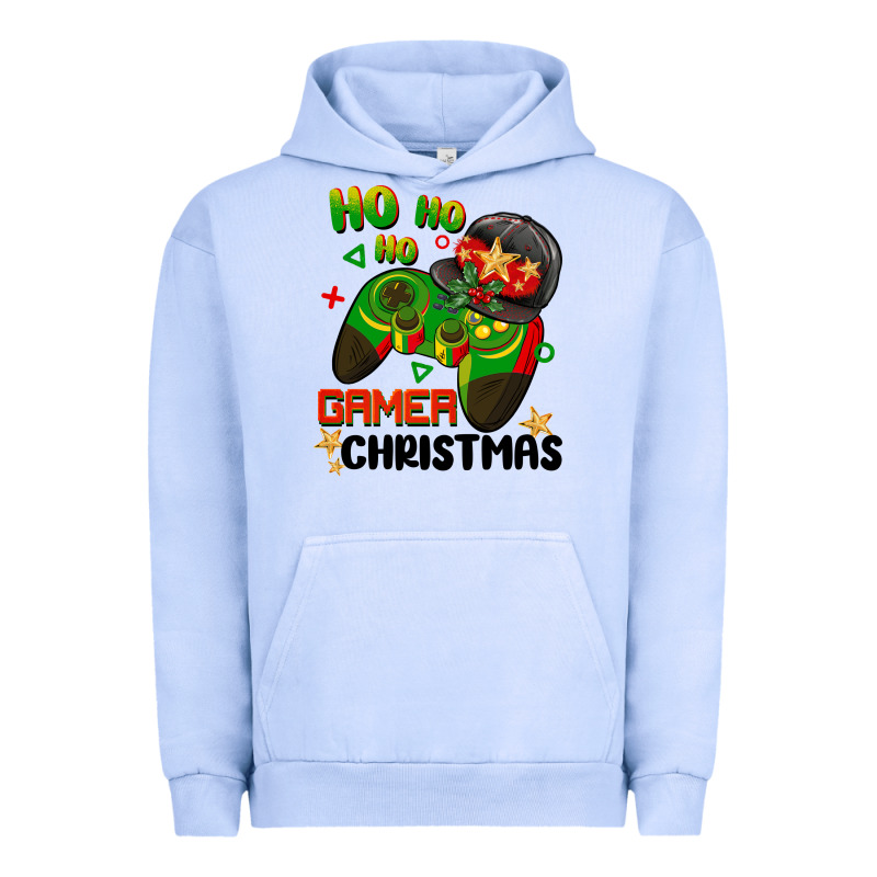 Ho Ho Ho Gamer Christmas Urban Hoodie by BarkalooDesign | Teevron