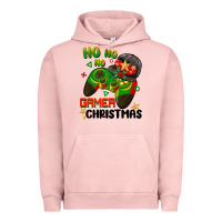 Pigment Salmon ho ho ho gamer Christmas Urban Hoodie - BarkalooDesign