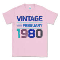 Bubblegum Pink Vintage February 1980 Classic Tee - Bettercallsaul