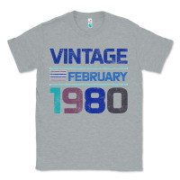 Heather Grey Vintage February 1980 Classic Tee - Bettercallsaul
