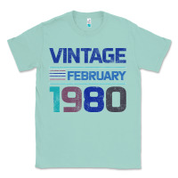 Seafoam Vintage February 1980 Classic Tee - Bettercallsaul