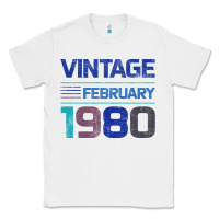 White Vintage February 1980 Classic Tee - Bettercallsaul