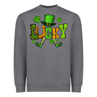 Storm St. Patrick's lucky leprechaun Heavyweight Sweatshirt - OliviaCreatesArt