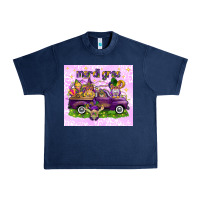 Navy Mardi Gras with gnomes Urban Heavy Tee - NancyCooperArtShop