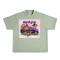 Oil Green Mardi Gras with gnomes Urban Heavy Tee - NancyCooperArtShop