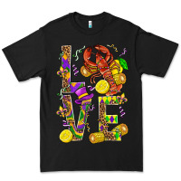 Black Love Crawfish Mardi Gras Premium Tee - BundleAndBundleShop