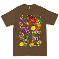 Cacao Love Crawfish Mardi Gras Premium Tee - BundleAndBundleShop