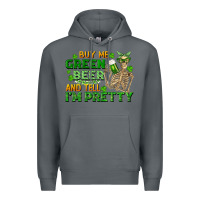 Rock buy me green beer and tell me i'm pretty Premium Hoodie - FaDigitalArtStudio