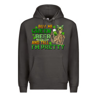 Smoke buy me green beer and tell me i'm pretty Premium Hoodie - FaDigitalArtStudio