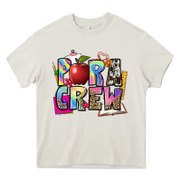 Cream para crew Heavy Core Tee - NancyCooperArtShop