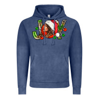 Vintage Denim Joy with woman Vintage Hoodie - NancyCooperArtShop