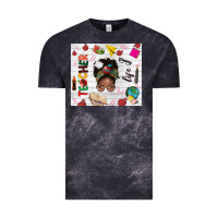 Cloud Black afro teacher life Vintage Tee - NancyCooperArtShop