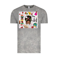 Cloud Rock afro teacher life Vintage Tee - NancyCooperArtShop
