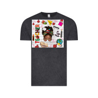 Vintage Black afro teacher life Vintage Tee - NancyCooperArtShop