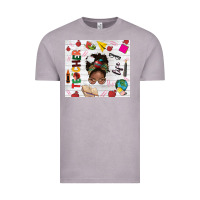 Vintage Zinc afro teacher life Vintage Tee - NancyCooperArtShop