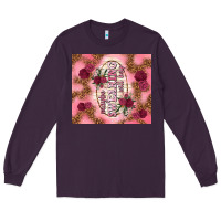 Plum maybe swearing will help Long Sleeve Tee - TumblerDesignByShophia