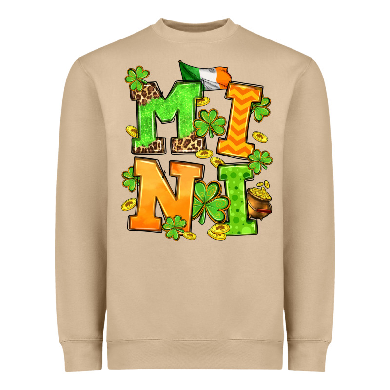 St. Patrick's Day Mini Heavyweight Sweatshirt by OliviaCreatesArt | Teevron