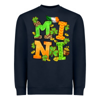 Navy St. Patrick's Day mini Heavyweight Sweatshirt - OliviaCreatesArt