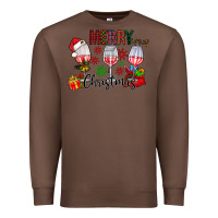 Chestnut Merry Christmas Premium Sweatshirt - CowhideDigitalArt