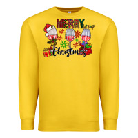 Lemon Merry Christmas Premium Sweatshirt - CowhideDigitalArt