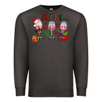 Smoke Merry Christmas Premium Sweatshirt - CowhideDigitalArt