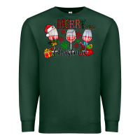 Sports Green Merry Christmas Premium Sweatshirt - CowhideDigitalArt