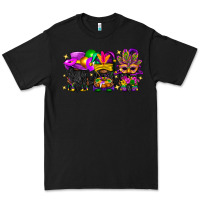 Black Mardi Gras afro gnomies Premium Tee - BundleAndBundleShop