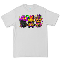 Dove Grey Mardi Gras afro gnomies Premium Tee - BundleAndBundleShop
