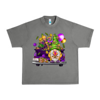 Tornado Mardi Gras gnome on the truck Urban Heavy Tee - NancyCooperArtShop